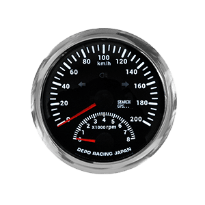 Picture of product Depo Gauge 85mm Speedometer